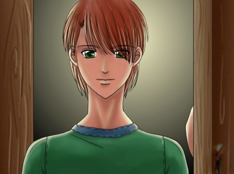 アニメのお姉さんがママの彼氏を誘惑して、後背位でアナルファックされる