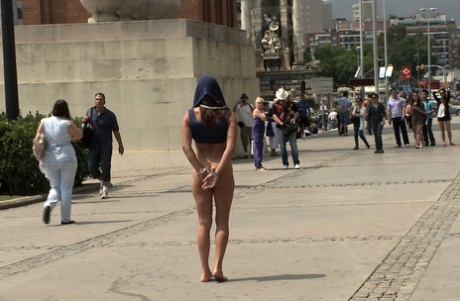Public Disgrace featuring James Deen, Sara May Nude XXX