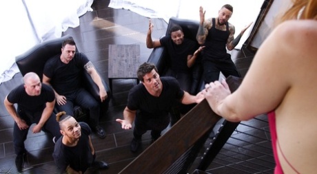 Bound Gangbangs Donny Sins, Eddie Jaye, Lauren Phillips, Mark Zane, Mr Blaccwood
