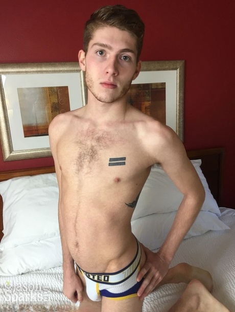 Schwules Paar Pierce Clark & Brogan Reed haben Analsex nach oralem Vorspiel