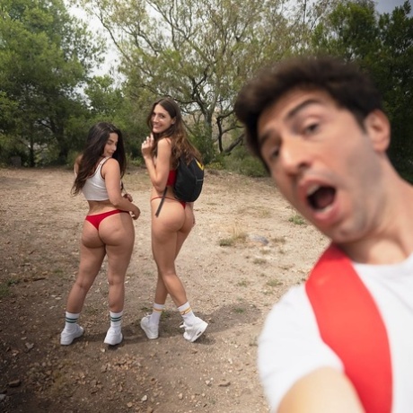 Okouzlující teenageři MySweetApple & Ariana Van X se špiní v trojce FFM