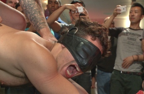 Bound in Public starring Christian Wilde, Corbin Dallas Sex Pics