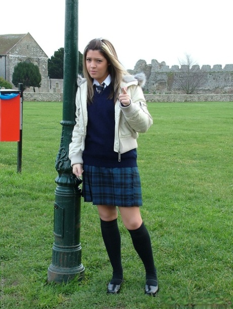 College Uniform featuring Samantha Buxton Hot Porn Pics