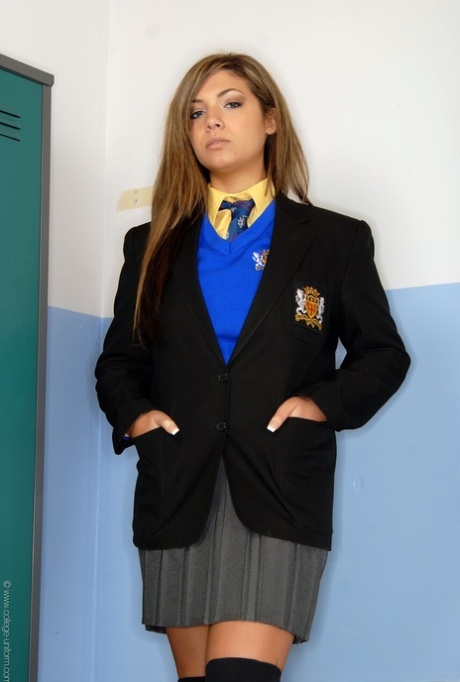 College Uniform starring Samantha Buxton Naked Photos
