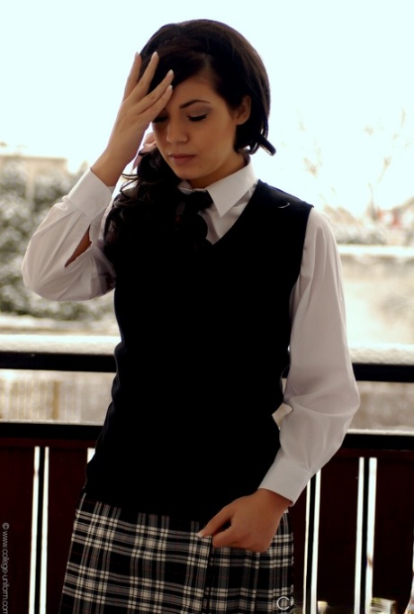 College Uniform featuring Samantha Buxton Sex Pictures