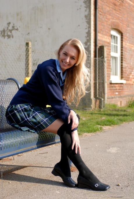 College Uniform starring Hayley Marie Naked Porn Pics