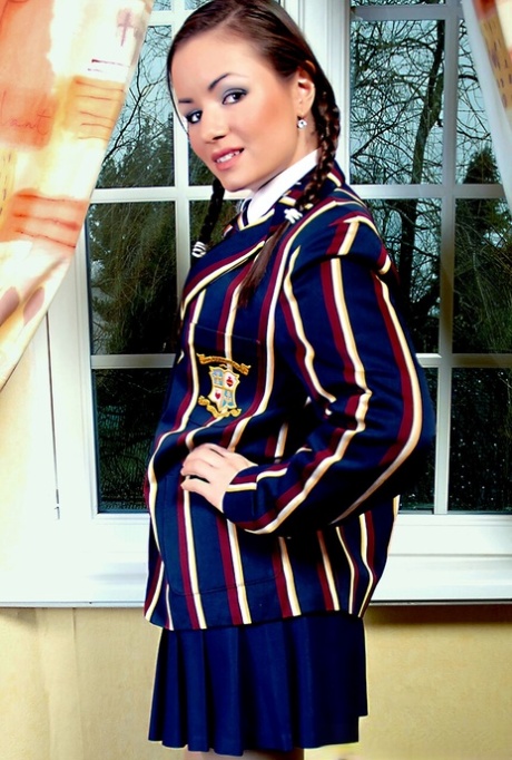 College Uniform performed by Jana Mrazkova Porn Pictures