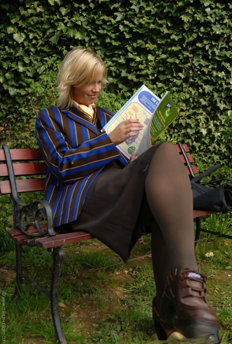 College Uniform performed by Kayla Fox Sex Photos