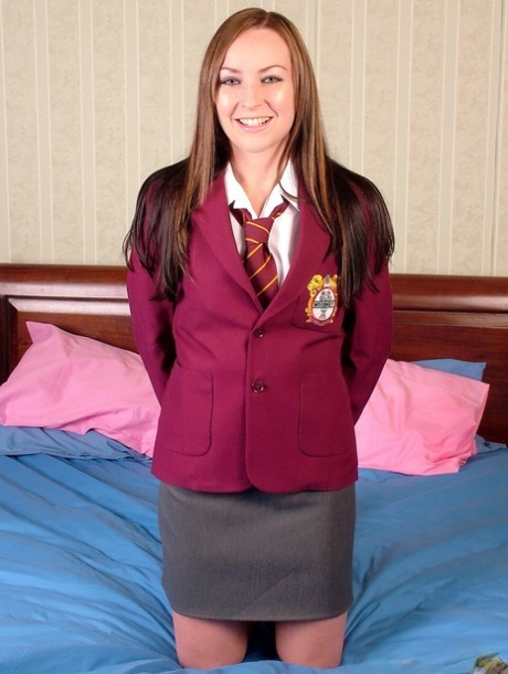 College Uniform starring Jessica Wood Hot Porn Pics