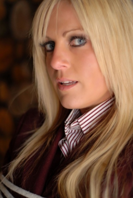 College Uniform performed by Laura Vaughan Hot XXX