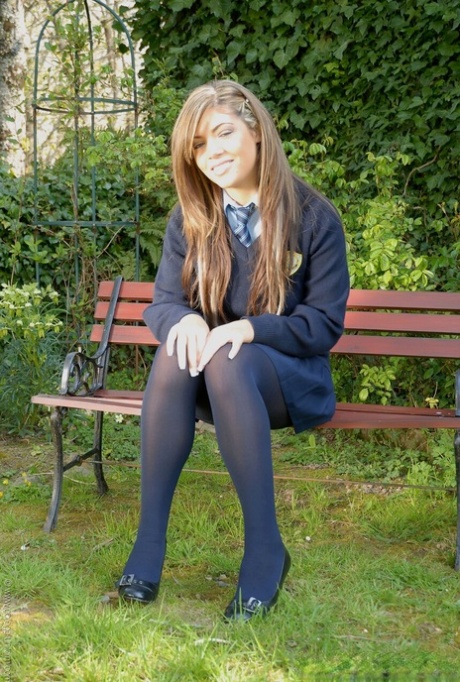 College Uniform performed by Samantha Buxton Naked XXX