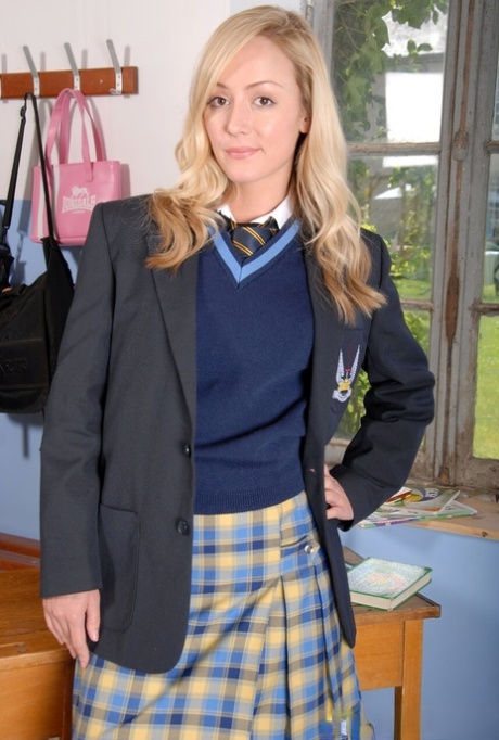 College Uniform starring Alana Chase Nude Images