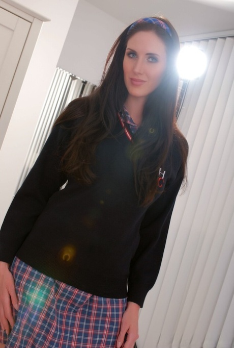 College Uniform performed by Bailey Godfrey Naked Images