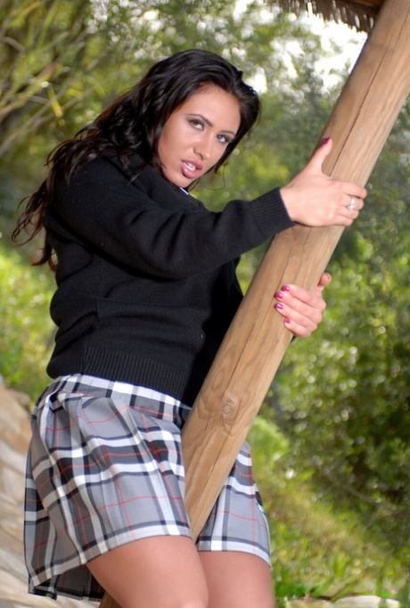 College Uniform starring Flame XXX Porn Pics