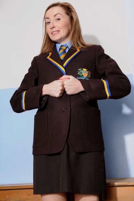 College Uniform starring Sophia Smith Naked XXX