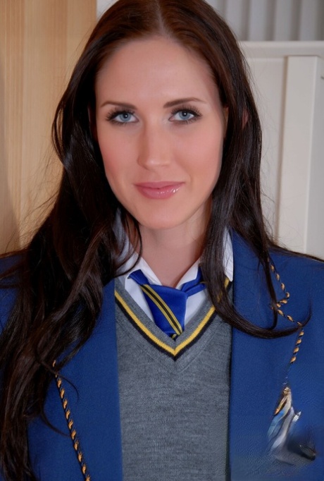 College Uniform featuring Bailey Godfrey Porn XXX
