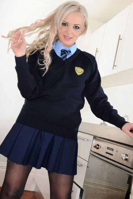 College Uniform performed by Faye Taylor Porn Gallery