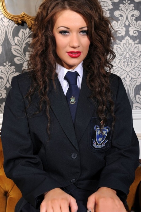 College Uniform starring Becky Holt Hot Pics