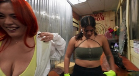 Reality Kings performed by Ace Bigs, James Angel, Scarlett Venom Porn Images