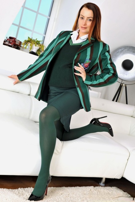 College Uniform performed by Kelli Smith XXX Gallery