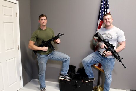 Active Duty performed by Brandon Anderson, Mike Johnson Naked Porn Pics