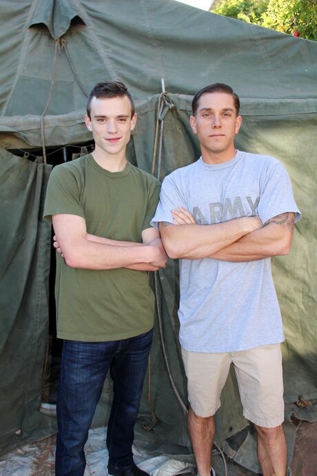 Active Duty starring Mike OBrian, Scott Finn Nude Gallery