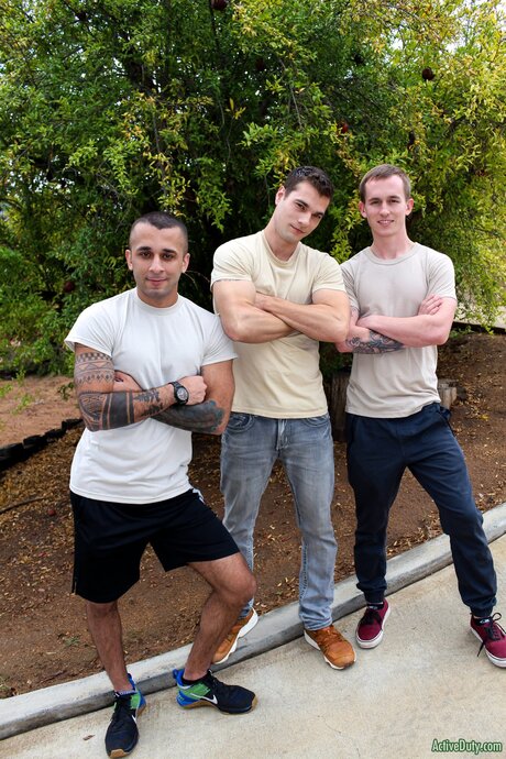 Active Duty starring Kevin Texas, Laith Inkley, Princeton Price XXX Pictures