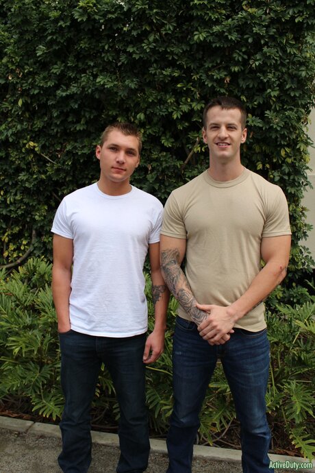 Active Duty starring Elye Black, Quentin Gainz Porn Pictures