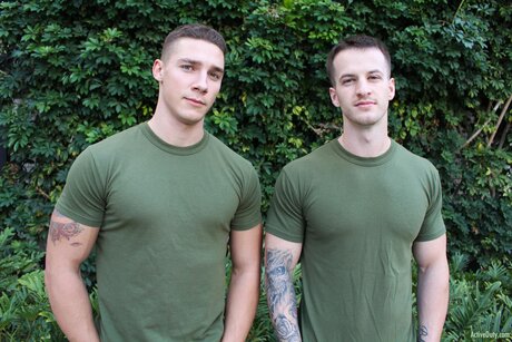 Active Duty starring Quentin Gainz, Spencer Laval Nude Pics