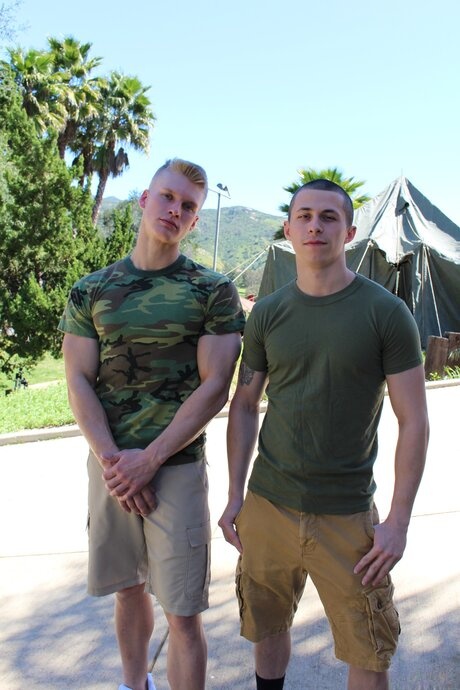 Active Duty performed by Blake Effortley, Bradley Hayes Hot Photos
