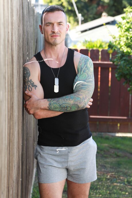 Active Duty featuring Blain OConnor, Derek Kage Naked Gallery