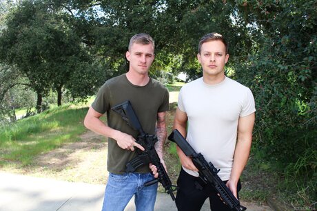 Active Duty starring Justin Weston, Ryan Jordan Nude Photos