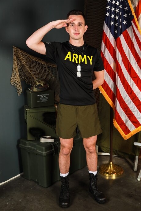 Active Duty starring Chase Tyler, Davin Strong Naked Gallery