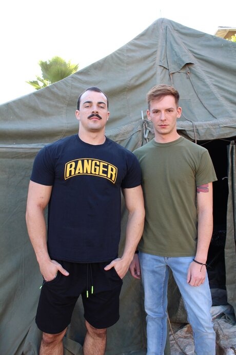 Active Duty featuring Alex James, Wade Clark Sex Gallery