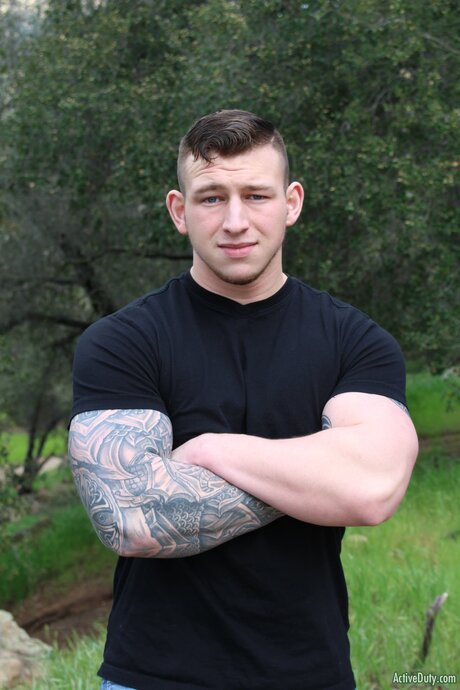 Active Duty starring Maxx Guns Naked Porn Pics