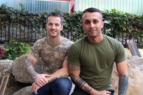 Active Duty starring Laith Inkley, Quentin Gainz Hot Pictures